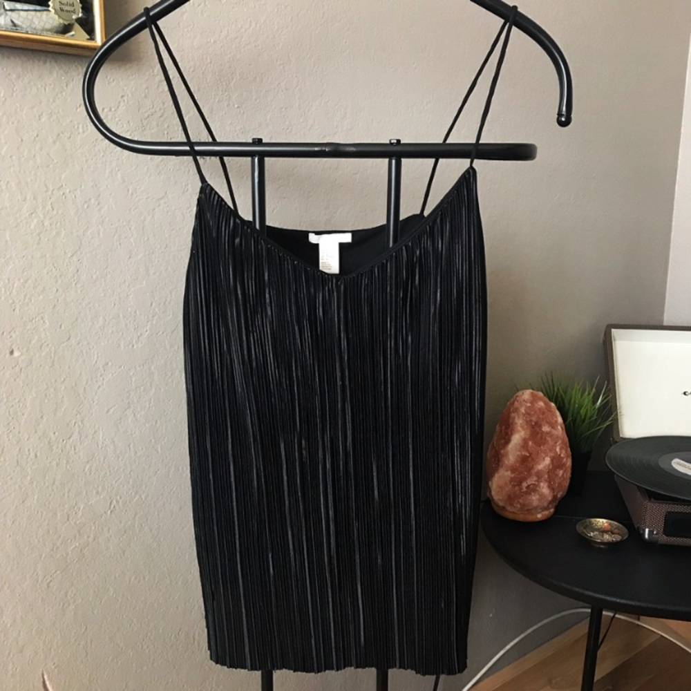 V-neck Pleated Camisole